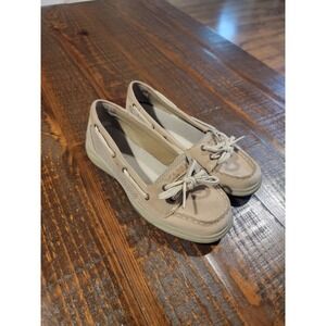 Sperry Girls Laguna Boat Shoes Low Top Girls Size 3 GUC